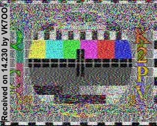 SSTV image from VK7OO_20M