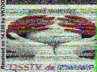 SSTV image from VK7OO_20M