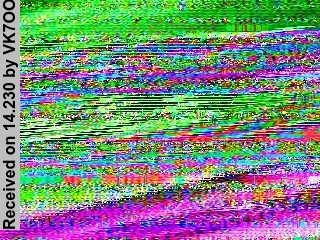 SSTV image from VK7OO_20M