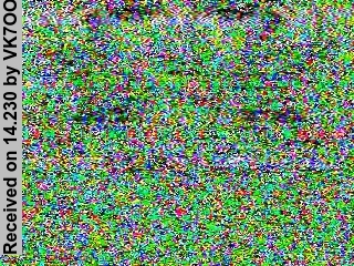 SSTV image from VK7OO_20M