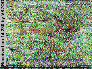 SSTV image from VK7OO_20M