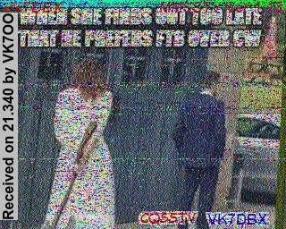 SSTV image from VK7OO_20M