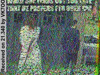 SSTV image from VK7OO_20M