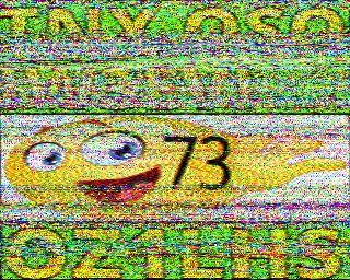 SSTV image from WF3F_20M
