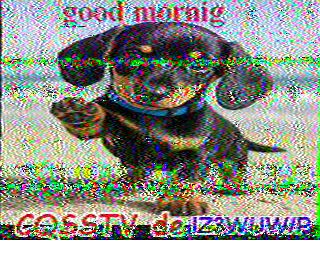 SSTV image from WF3F_20M