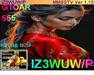 SSTV image from WF3F_20M