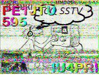 SSTV image from WF3F_20M