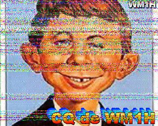 SSTV image from WF3F_20M