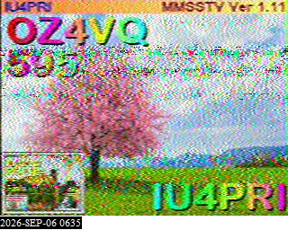 SSTV image from 2E0FWE_20M