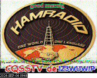 SSTV image from 2E0FWE_20M