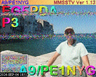 SSTV image from 2E0FWE_20M