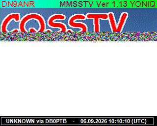 SSTV image from DB0PTB_2M