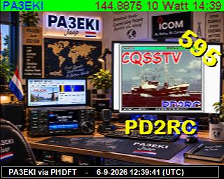 SSTV image from DB0PTB_2M