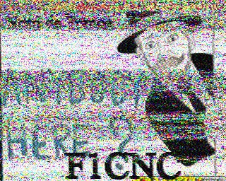 SSTV image from IU0FBK_20M