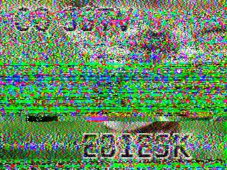 SSTV image from IU0FBK_20M
