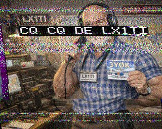 SSTV image from IU0FBK_20M