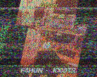 SSTV image from IU0FBK_20M