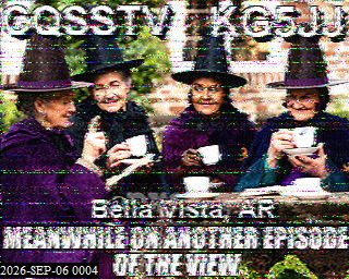 SSTV image from KP4TR_20M