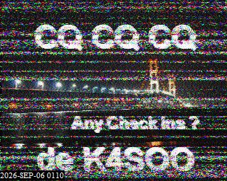 SSTV image from KP4TR_20M
