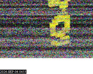 SSTV image from KP4TR_20M