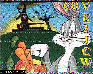 SSTV image from KP4TR_20M