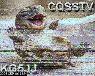 SSTV image from KP4TR_20M