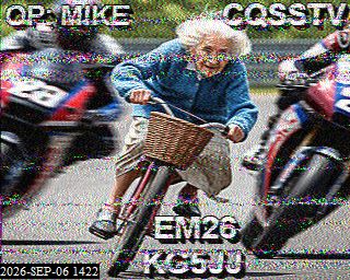 SSTV image from KP4TR_20M