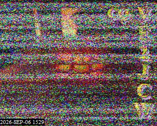 SSTV image from KP4TR_20M