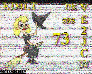 SSTV image from KP4TR_20M