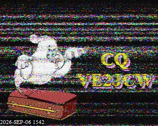SSTV image from KP4TR_20M