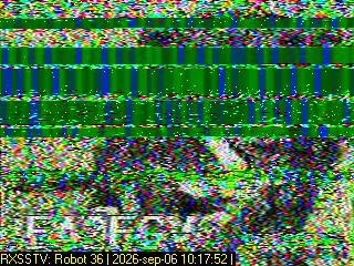 SSTV image from PA0041SWL_20M