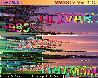 SSTV image from PA0041SWL_20M