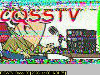 SSTV image from PA0041SWL_20M