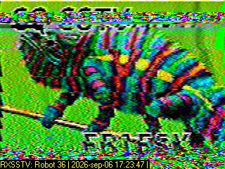SSTV image from PA0041SWL_20M