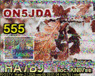SSTV image from PA11246SWL_20M