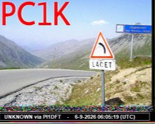 SSTV image from PC1K_2M