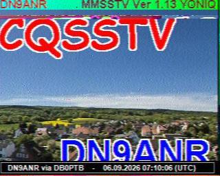 SSTV image from PC1K_2M