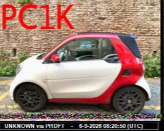 SSTV image from PC1K_2M