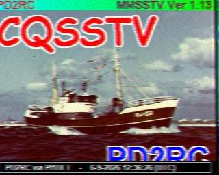 SSTV image from PC1K_2M
