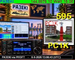 SSTV image from PC1K_2M