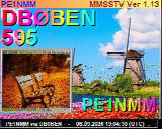 SSTV image from PC1K_2M