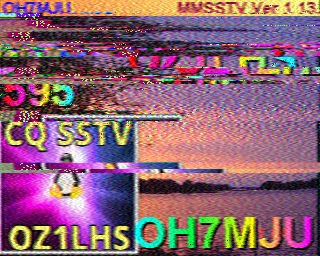 SSTV image from PD2PW_20M