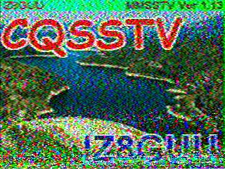 SSTV image from PD2PW_20M
