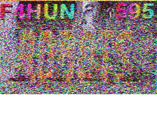 SSTV image from PD2PW_20M