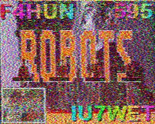 SSTV image from PD2PW_20M