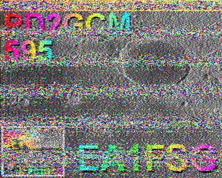 SSTV image from PD2PW_20M