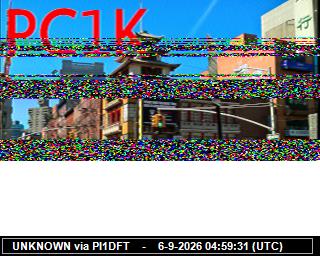 SSTV image from PI1DFT_2M