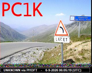 SSTV image from PI1DFT_2M