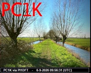 SSTV image from PI1DFT_2M
