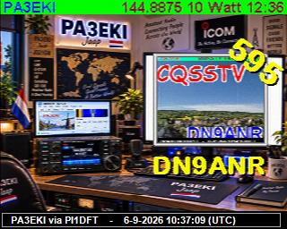 SSTV image from PI1DFT_2M